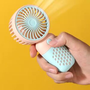 2024 Cute Handheld Mini Fan Portable USB Charging Convenient Creative Small Fans Catapult Pocket Hand-held Fan Wedding Gift - Image 5