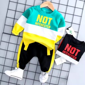 Autumn New Arrival Fashion 1-3 Years Baby Clothes Set Casual Long Sleeve Sweater Sets with Solid Pattern Short Sleeves - Image 7