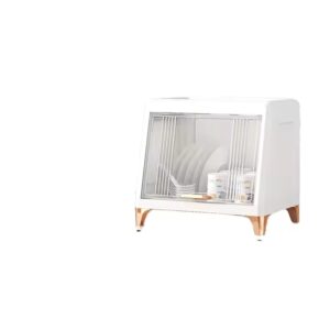 Kitchen Plastic Disinfection Cabinet Bowl Plate Storage Cupboard With UV Cutlery Dish Storage Box With Drainage - Image 7