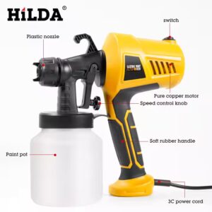 Factory Sale Multifunction Painting Pneumatic Tools Electric Spray Gun - Image 3