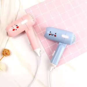Portal Foldable Small Size Blower Cartoon Household Travel Use Light Weight Mini Hair Dryer - Image 3