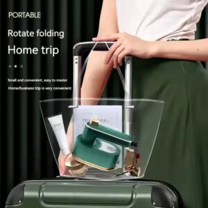 Mini Rotating Steam Iron Handheld Wet And Dry Double Hot Steam Generator Portable Garment Steamer Home Travelling Hanging Ironin - Image 5