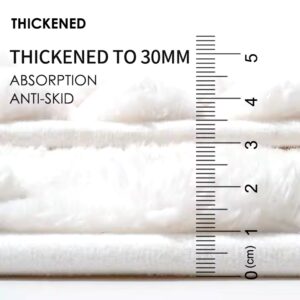Upgraded thickened memory foam bathroom mat bathroom water-absorbent non-slip foot mat bath wipe foot mat back erasable - Image 5