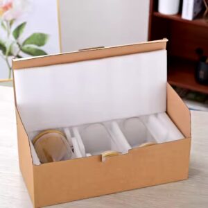Top Selling 3pcs 500ml eco-friendly kitchen glass food storage jar with spoon set - Image 7