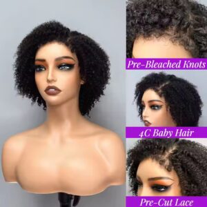 Short 4x4 Glueless Human Hair Wigs - Image 4