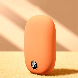 USB Rechargeable Graphene Hand Warmer Power Bank 6000mAh 10000mAh LED Mini Pocket Hand Warmer - Image 3
