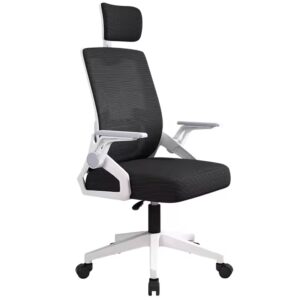 Modern office furniture comfortable armrest adjustable swivel mesh executive ergonomic office chair with lumbar support - Image 3