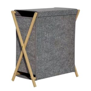 High quality laundry basket with lid fabric clothing laundry storage basket foldable storage boxes laundry storage basket - Image 3