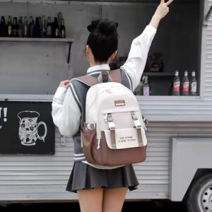 Nylon fabric travel School backpack for daily day casual school bags for teenage girls boys High school Bookbags - Image 6