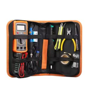60W 110V/220V Multimeter Electric Soldering Iron Kit with Adjustable Temperature Electric Soldering Iron Electronic Repair Tool - Image 3
