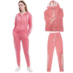 Women's Sports Sets women Fashion Wholesale Spring fall Printed Long Sleeve ladies jogger clothes Hoodie Sports pants set - Image 6