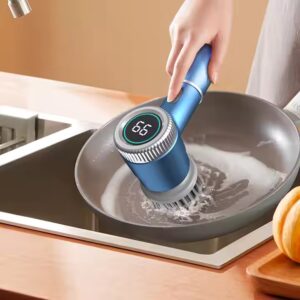 Kitchen Dishwashing Brush Sink Cleaner Bathroom Bathtub Clean Brush Spin electric Scrubber Electric Cleaning Brush - Image 5