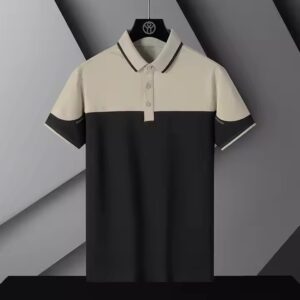 High Quality Low Price Men's Tshirts Summer Ice Cold Breathable Business Golf Polo Shirt For Man - Image 6