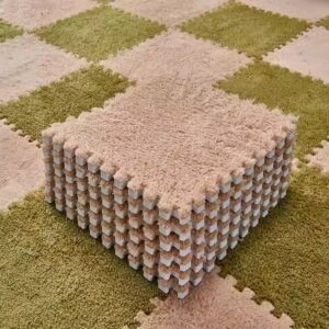 Interlocking Floor Mats Tiles Eva Puzzle Hairy Rug - Image 6