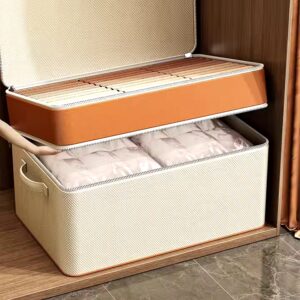 Wardrobe Clothing Storage Container Foldable Underwear Clothing Storage Box Adjustable Space Storage Box - Image 3
