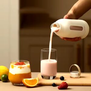 Portable Mini Blender Rechargeable Mixer Fresh Fruit Juicer Multifunction Electric Blender Cup 400ml Shakes Smoothie Maker - Image 6