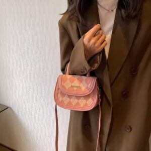 New niche diamond cross body fashionable and trendy one shoulder handbag - Image 6