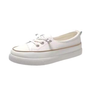 Fashion Flat Shoes Classic Shallow Mouth Small White Shoes Minimalist Style - Image 2