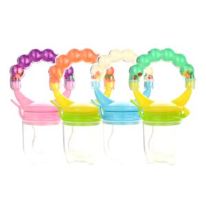 Food Grade Silicone Pacifier Bpa free Silicone Infant Fruit Feeder Bpa Free Baby Fruit Feeder Pacifier - Image 3