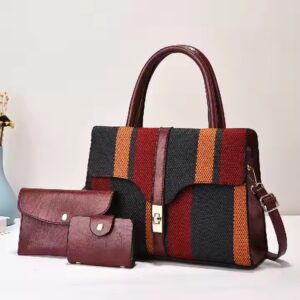 3 pieces set simple casual tote bags - Image 3