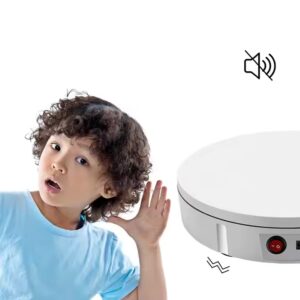 22cm Load 50KG Small volume and large load Display Model Turntable Model Turntable Rotating Display without remote control - Image 5