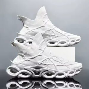 Luxury Shoes Breathable Sport Mesh Sneakers Custom Men's Shoes - Image 3