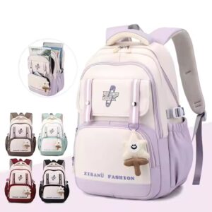 Hot sell nylon girls school bags korean style large capacity student kids fashion school backpack daily use mochila escolar - Image 3