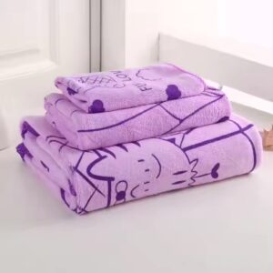 Three-Piece Cotton Bath Towel Set - Image 3