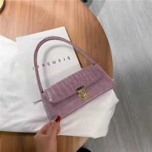 Popular New Versatile Stone Pattern Fashion Shoulder Bag Underarm Bag sac main femm sac carteras para mujer sac a main - Image 6