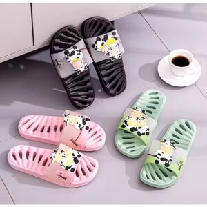 Wholesale family bathroom slippers parent-child hollow out nonslip quick dry slippers - Image 4