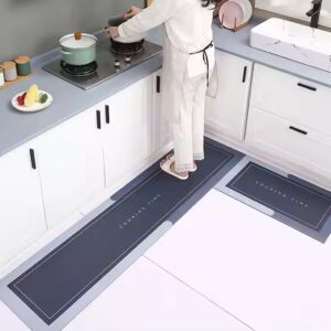 Cheap and Support design customized rubber material non-slip floor kitchen rugs mat - Image 7