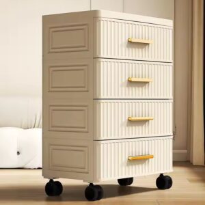 35cm European Storage Drawer Plastic Bedside Cabinet Clothing Storage Box - Image 6