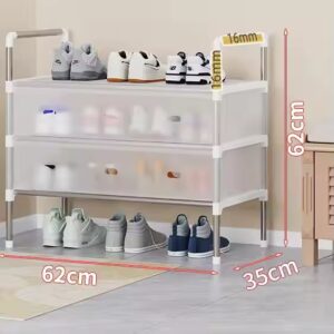 7-layer modern space saving layer shoe racks for sale simple designs to store shoes organizer - Image 5