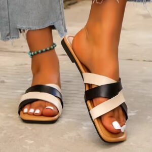 Versatile Fashion and Leisure Bestselling Beach Sandals Outdoor Flat Bottom Slippers Wholesale - Image 5
