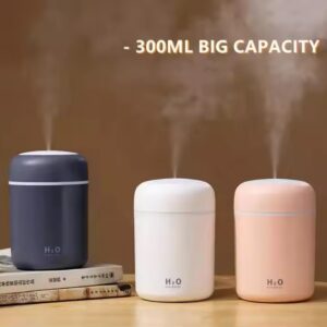 Colorful 300ml Cool Mist Humidifier Essential Oil Diffuser - Image 6