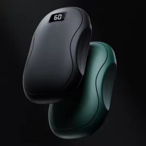 USB Rechargeable Hand Warmer With Power Bank .Reusable With temperature display Electric Hand Warmer - Image 3