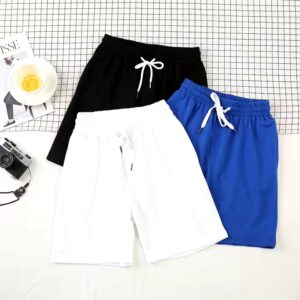 Thin Men Shorts Street Fashion 5 Inch Men's Shorts With Pockets Drawstring Wholesale Casual Mens Shorts - Image 4