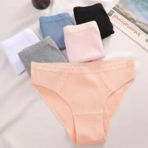 Lace Waist Women Panties Hot Fashional Women Briefs Cotton Girl's Hot Wholesale Underwear Panties Ladies - Image 4