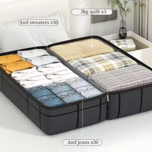 Hot Durable Thickened Large Capacity Quilt Storage Bag Portable Handle Moving Bag Luggage Duffle Bag - Image 7