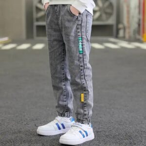 Wholesale Spring Children Kids Outwear Denim Casual Teenagers Boys Jeans - Image 5