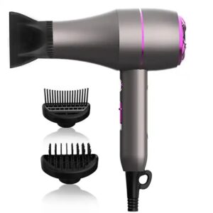 Professional 1800W Hair dryer Portable Hotel Hair Dryer New Design Hair Dryer with 2 Nozzles and 1 Comb - Image 6
