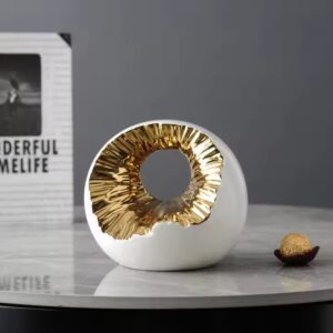China cheap price custom creative shape gold coated home decor ornaments home decoration personal craft accessory - Image 4