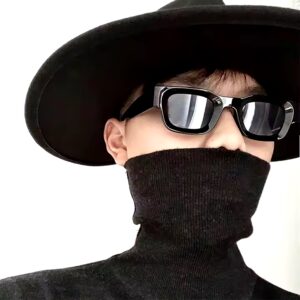 DL Glasses Retro Small Square Sun glasses men - Image 3