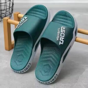 024 new trend men's outer wear home sandals bathroom non-slip thick bottom wear-resistant men's slippers - Image 6
