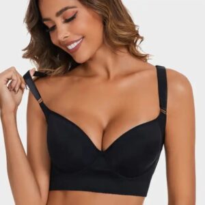 Design Push-Up Bra Body Shapewear Solid Hides Back Fat Plus Size Bras For Women Full Coverage - Image 7