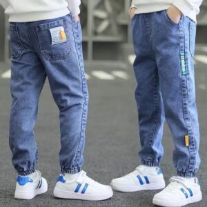 Wholesale Spring Children Kids Outwear Denim Casual Teenagers Boys Jeans - Image 3
