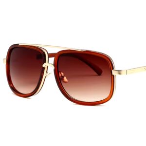 2024 New High Quality Designer Design Custom Double Beam Unisex Polarized Sunglasses - Image 6
