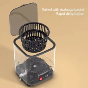 Efficient Adult Clothes Cleaner: Portable Washer Spin Dryer Mini Washing Machine Combo - Image 3