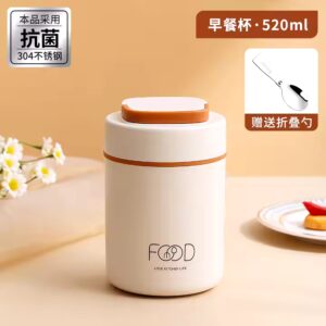 Mini Porridge Stainless Steel Breakfast Cup Insulation Portable Small Insulated Barrel Soup Box Soup Pot Coffee Bento Box - Image 7