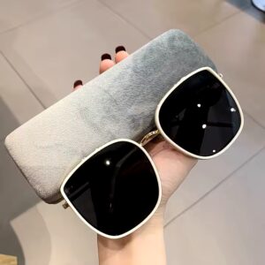 New large frame sun glasses for women high quality luxury women sunglasses outdoor sun protection shading women's glasses - Image 4